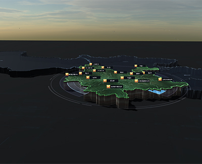云南省3D地图-写实风三维地图